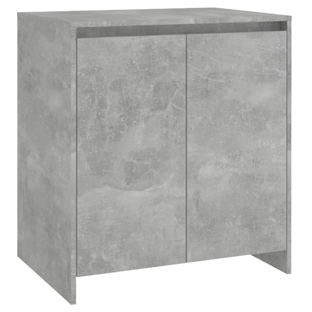 Sideboard Concrete Grey 70x41x75 cm Engineered Wood