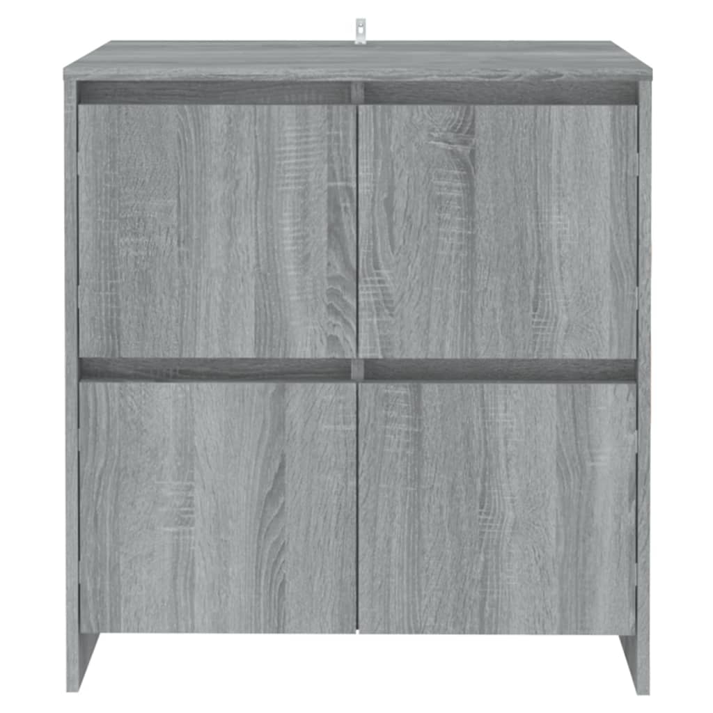 Sideboard Grey Sonoma 70x41x75 cm Engineered Wood