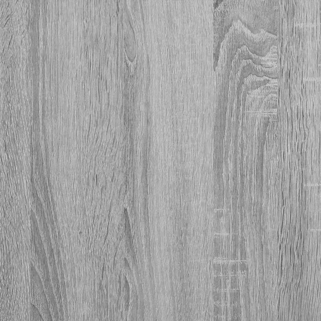 Sideboard Grey Sonoma 120x30x75 cm Engineered Wood