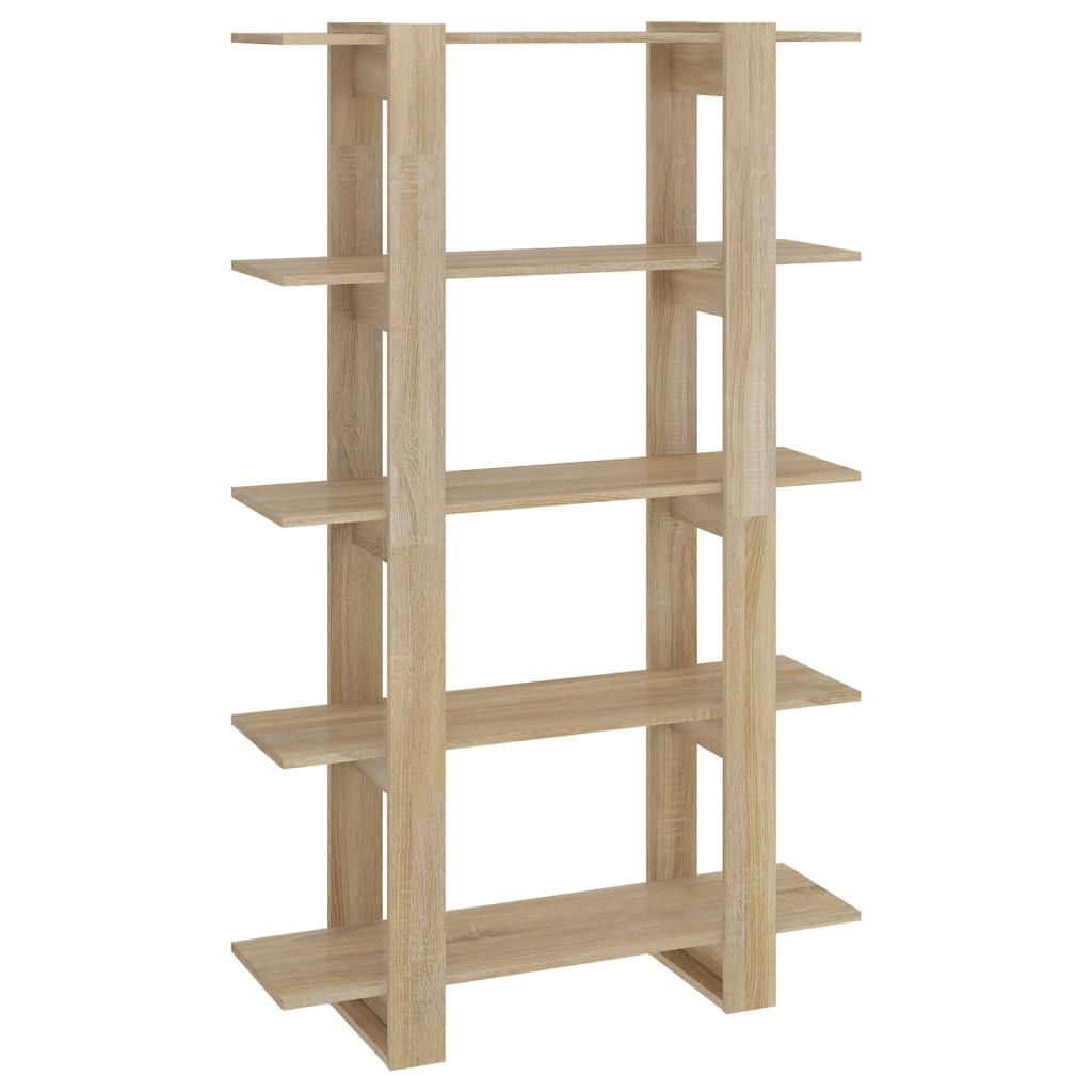 Book Cabinet/Room Divider Sonoma Oak 100x30x160 cm
