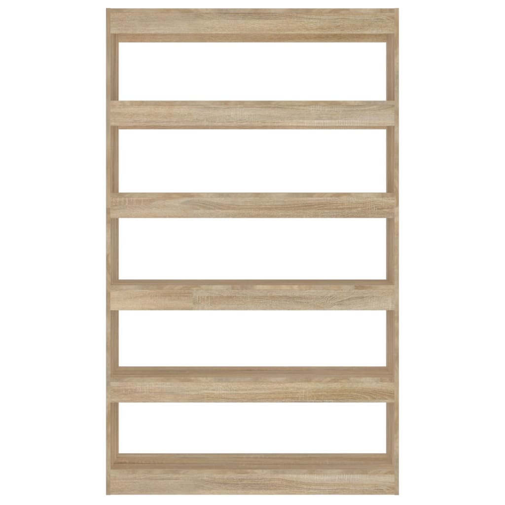 Book Cabinet/Room Divider Sonoma Oak 100x30x166 cm
