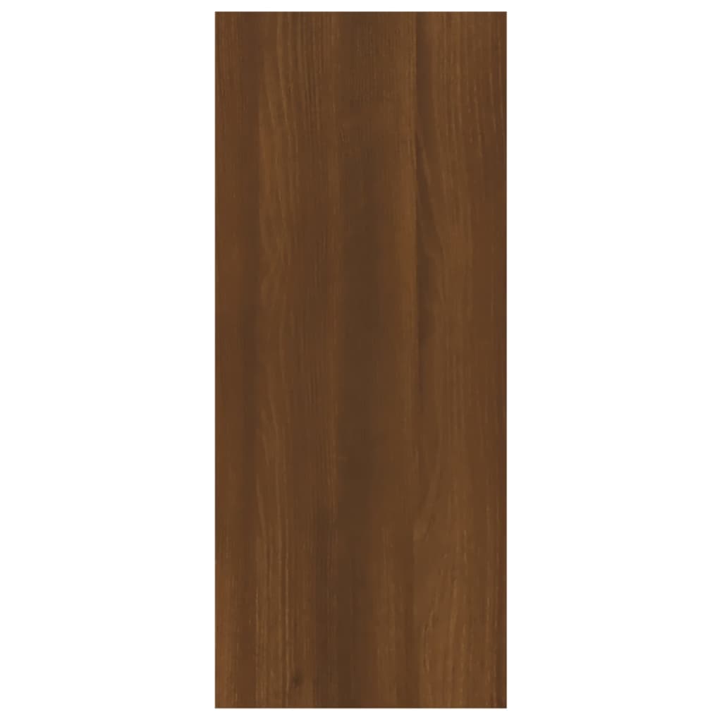 Book Cabinet/Room Divider Brown Oak 60x30x72 cm