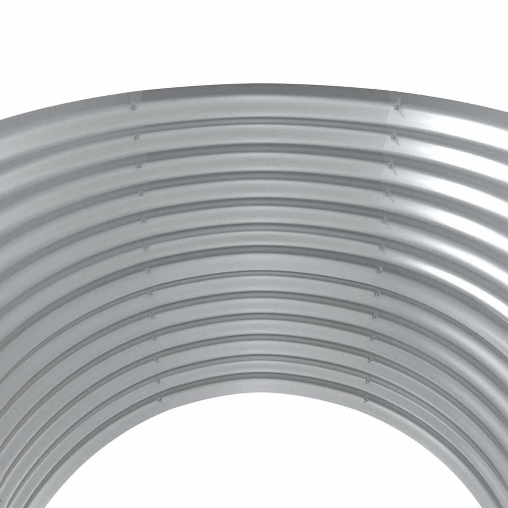 Garden Raised Bed Galvanised Steel 100x100x68 cm Anthracite