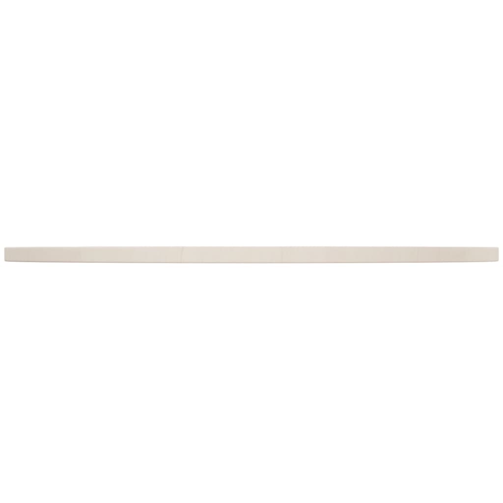 Table Top White Ø90x2.5 cm Solid Wood Pine