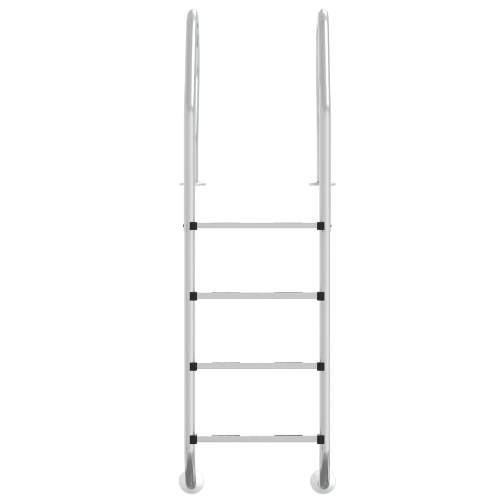 Pool Ladder 54x38x184.5 cm 304 Stainless Steel