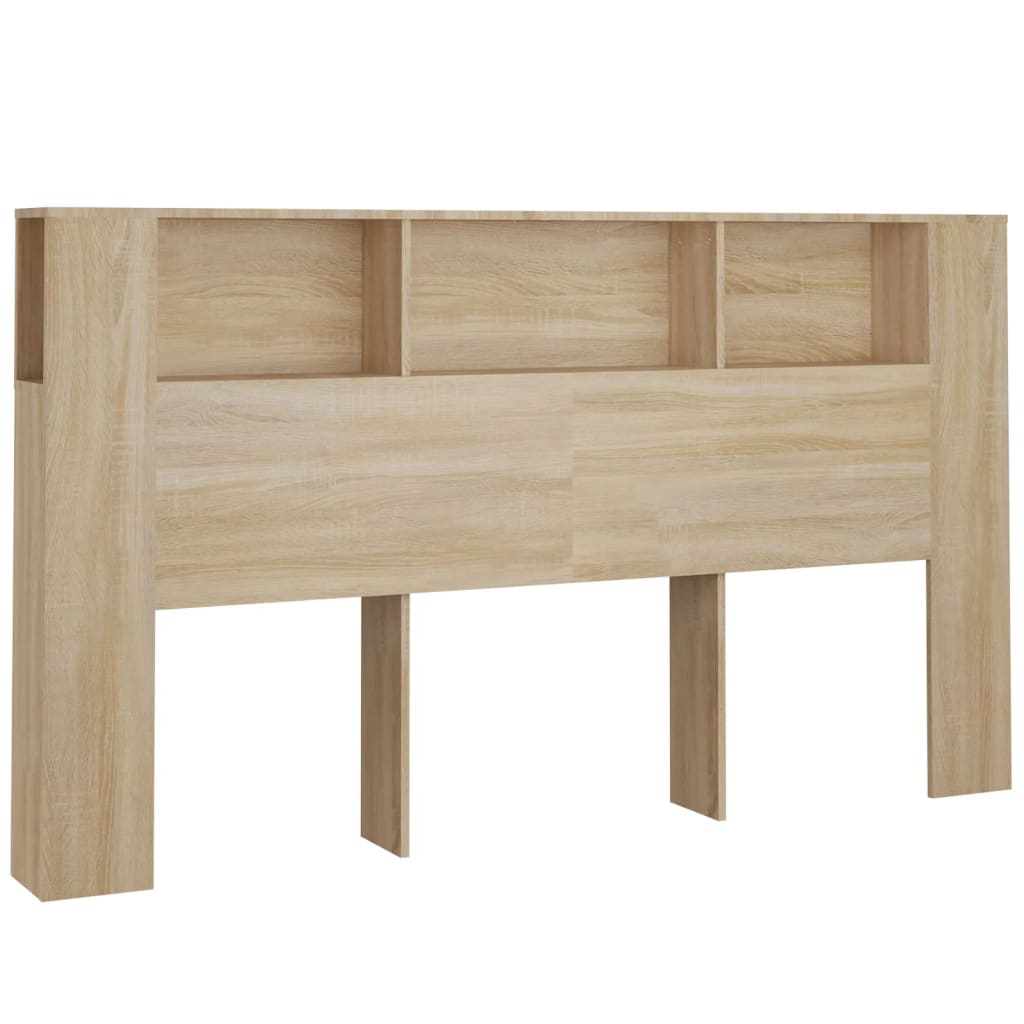 Headboard Cabinet Sonoma Oak 180 cm