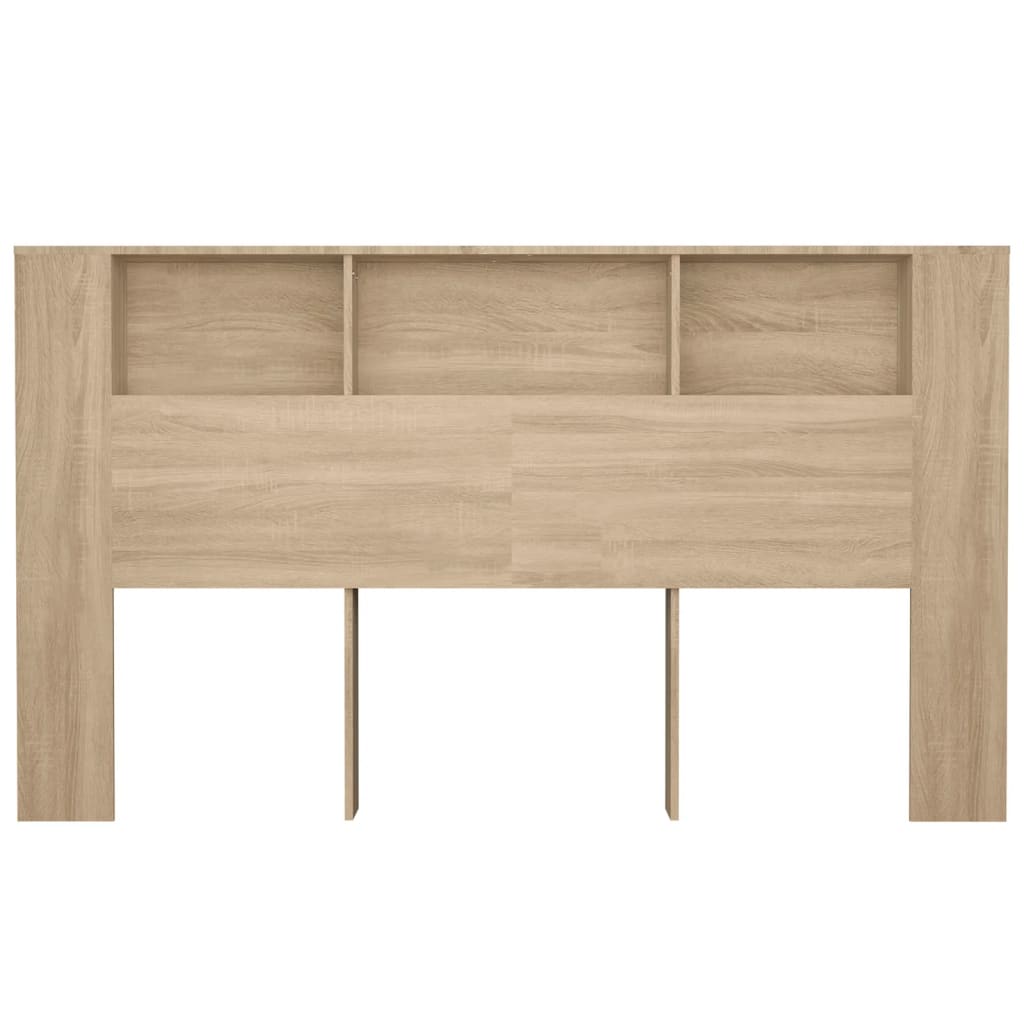 Headboard Cabinet Sonoma Oak 180 cm