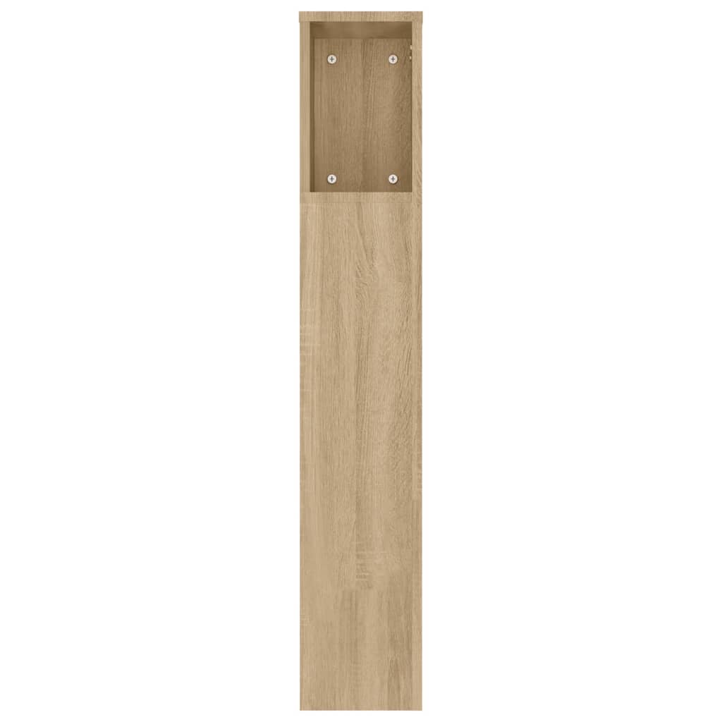 Headboard Cabinet Sonoma Oak 180 cm