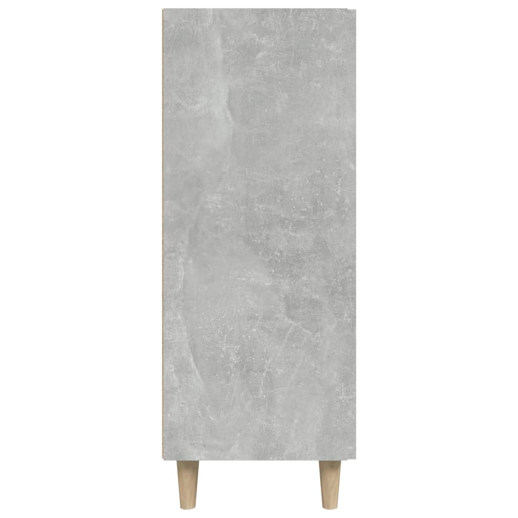 Sideboard Concrete Grey 69.5x34x90 cm Engineered Wood