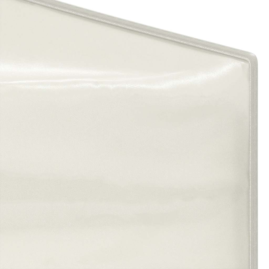 Folding Party Tent with Sidewalls Cream 3x3 m