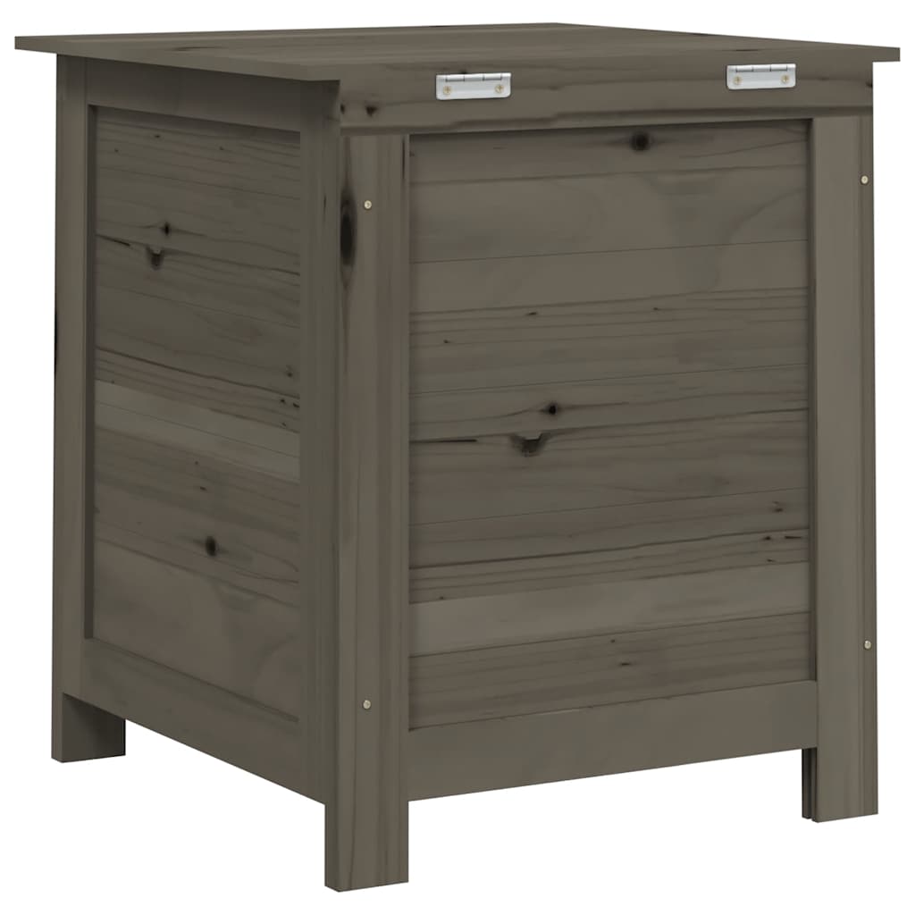 Outdoor Cushion Box Anthracite 50x50x56 cm Solid Wood Fir
