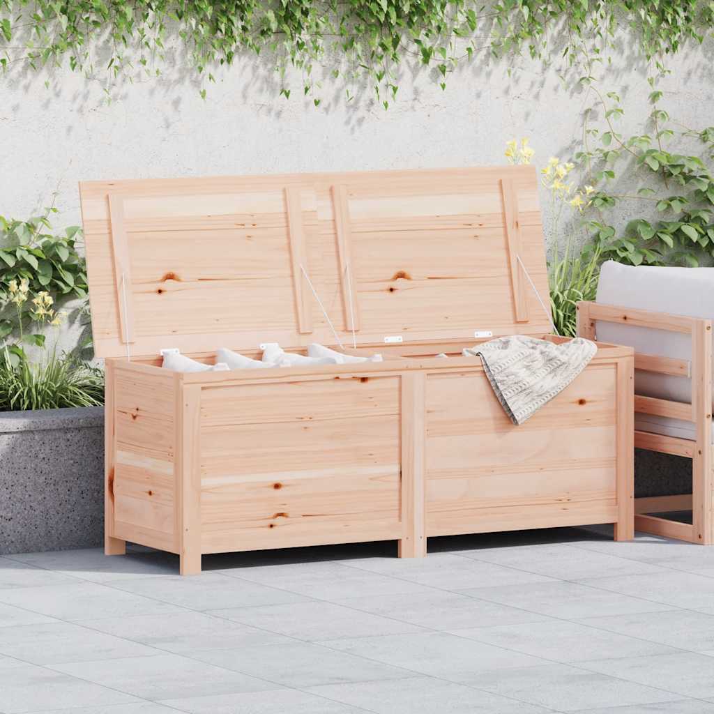 Outdoor Cushion Box 150x50x56 cm Solid Wood Fir