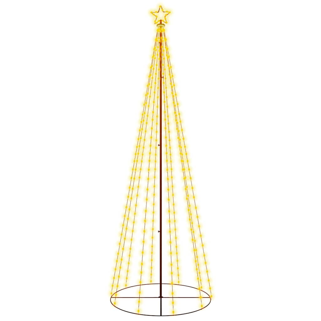 Christmas Cone Tree Warm White 310 LEDs 100x300 cm