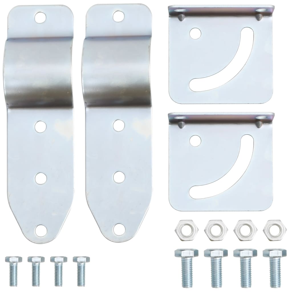 Outdoor Convex Traffic Mirror Black Ø60 cm Polycarbonate