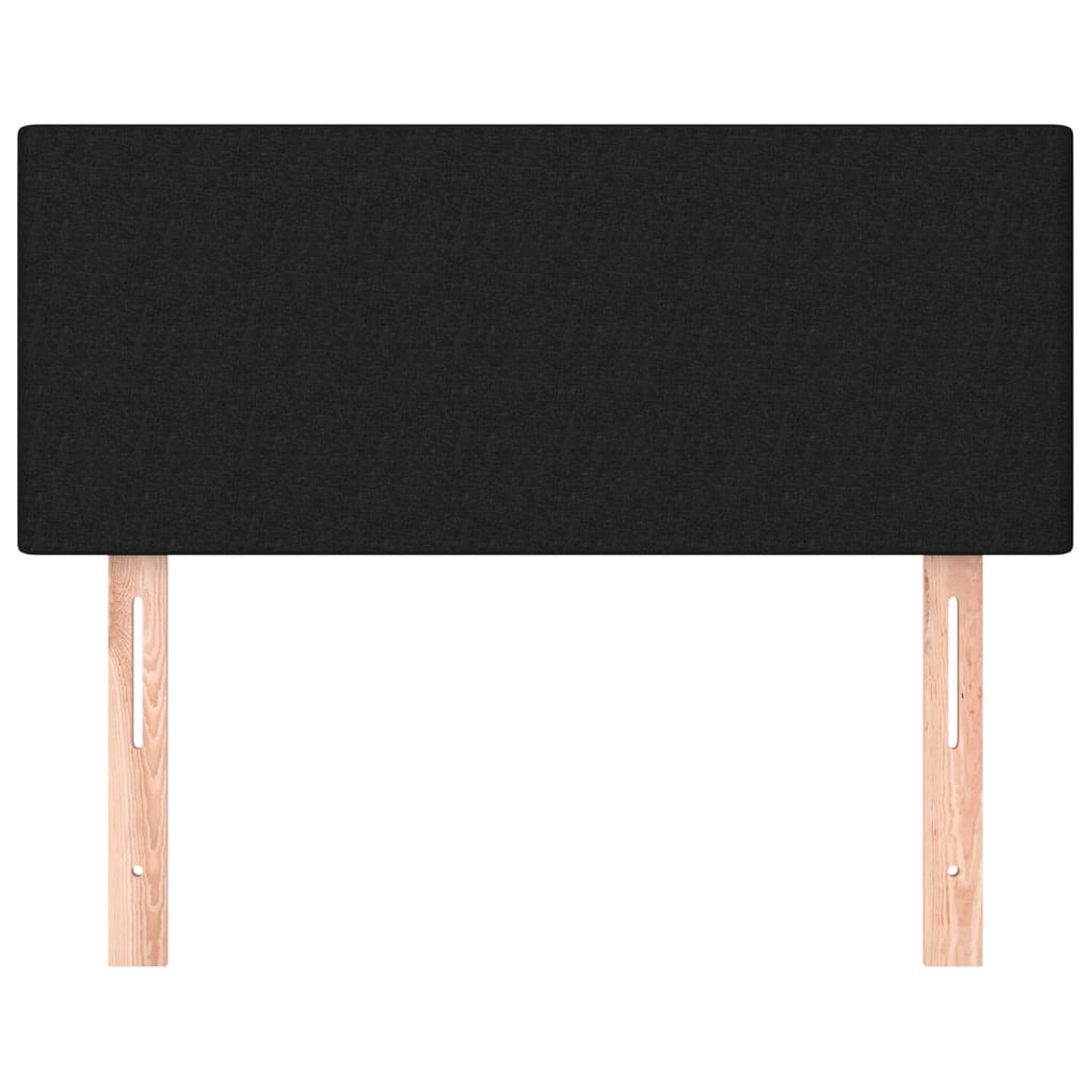 Headboard Black 100 cm Fabric