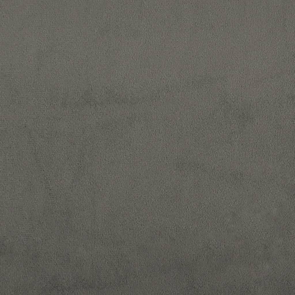 Headboard Dark Grey 100 cm Velvet