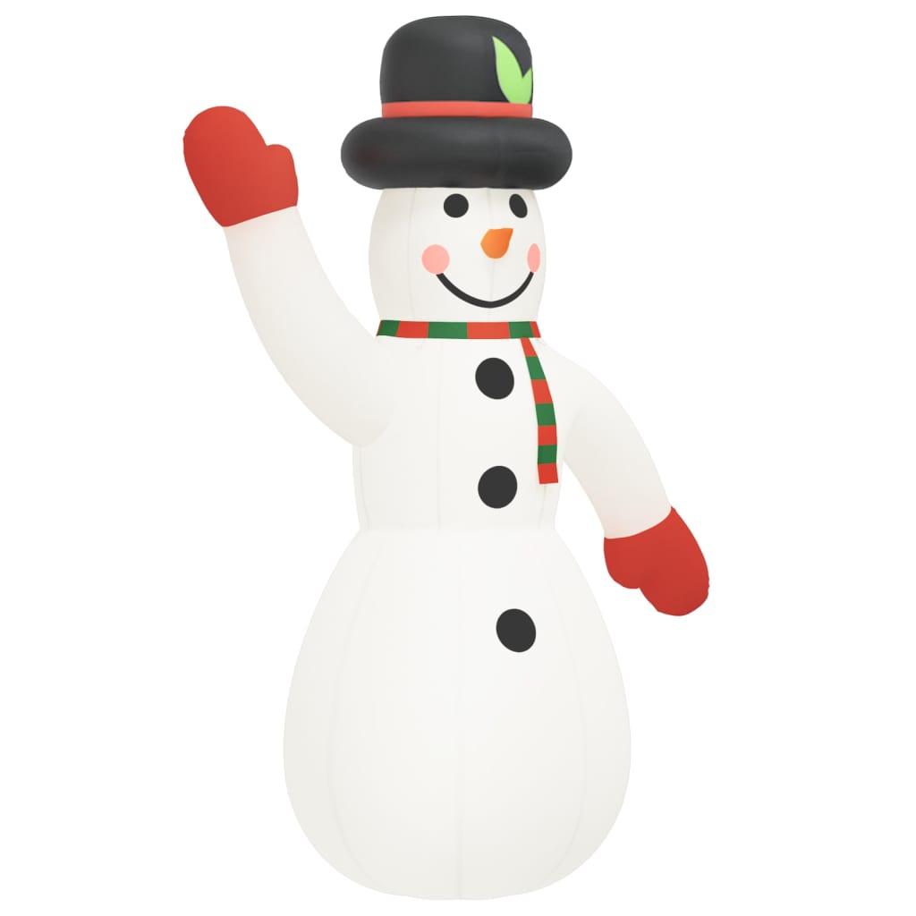 Christmas Inflatable Snowman with LEDs 370 cm