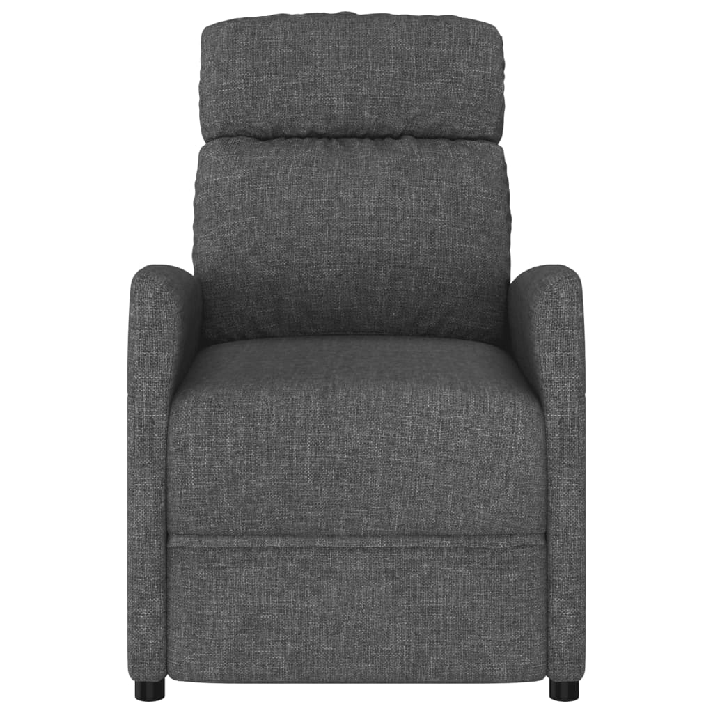 Massage Chair Dark Grey Fabric