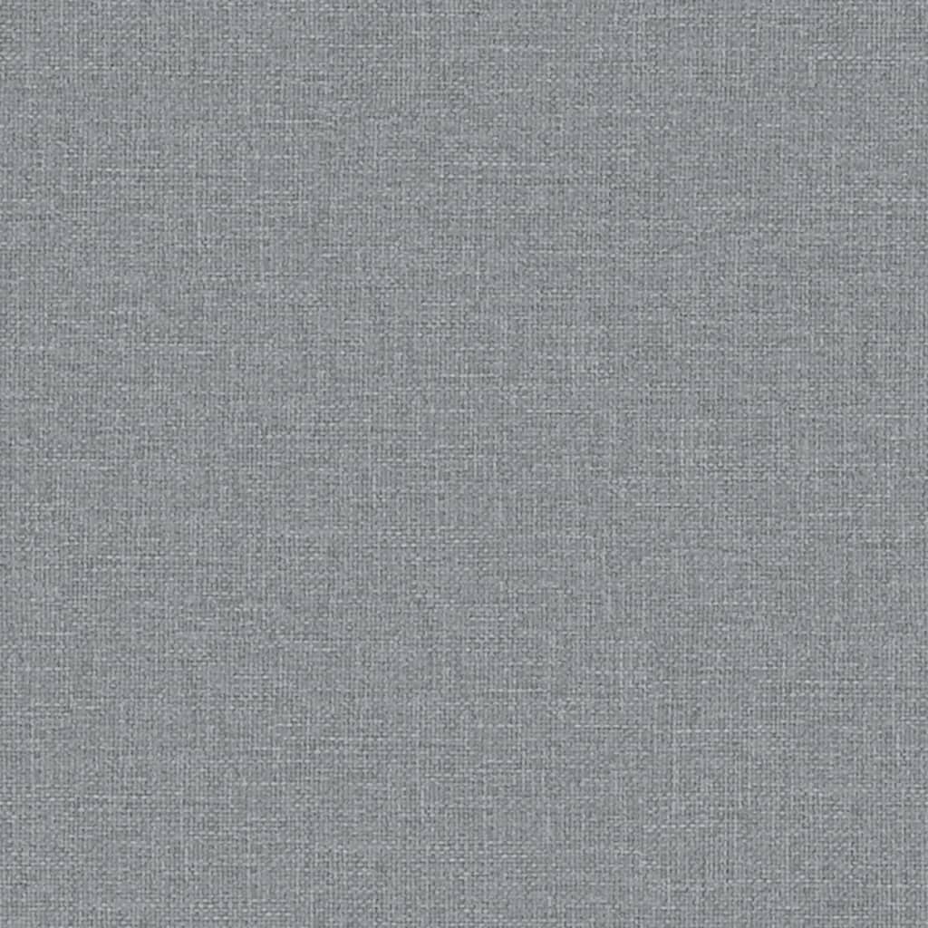 Massage Chair Light Grey Fabric