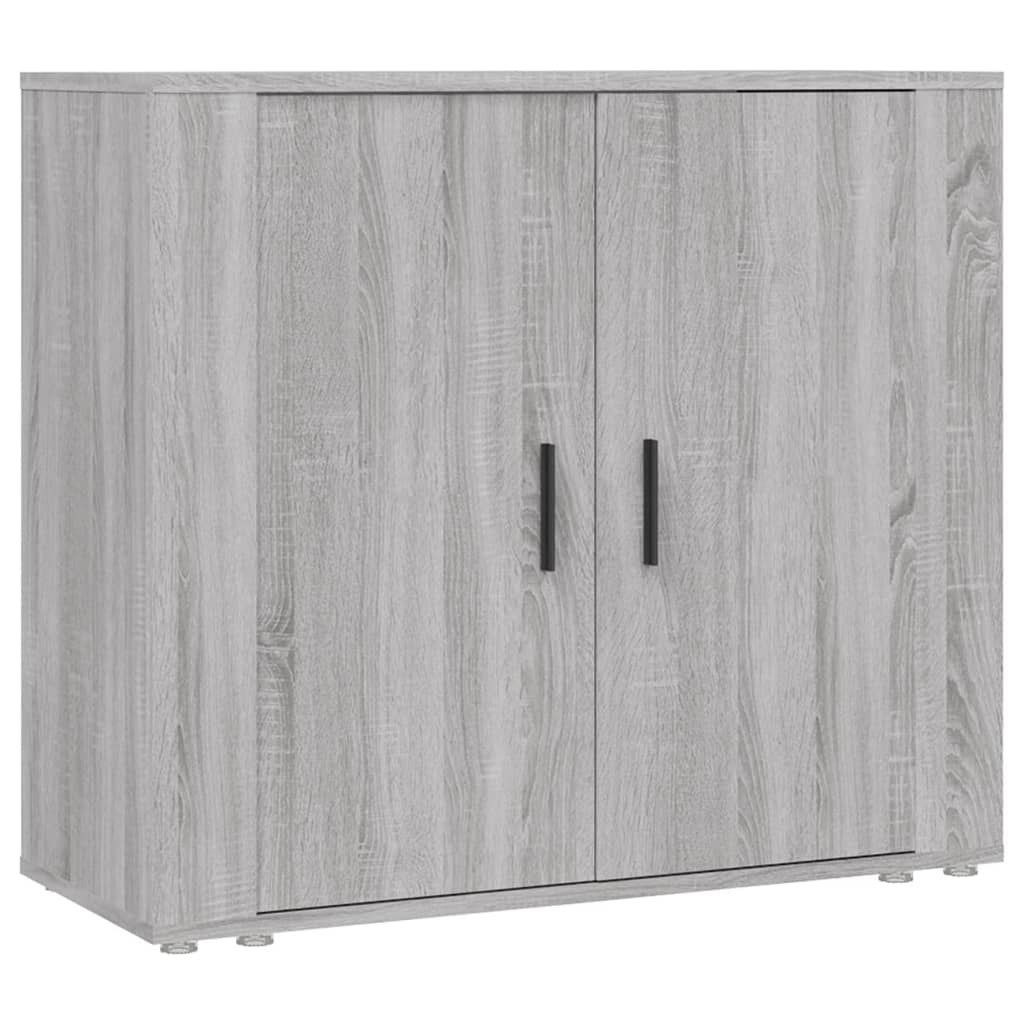 Sideboard Grey Sonoma 80x33x70 cm Engineered Wood