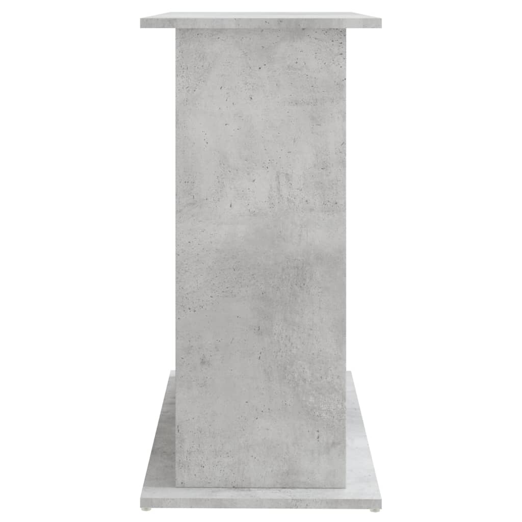 Aquarium Stand Concrete Grey 81x36x73 cm Engineered Wood