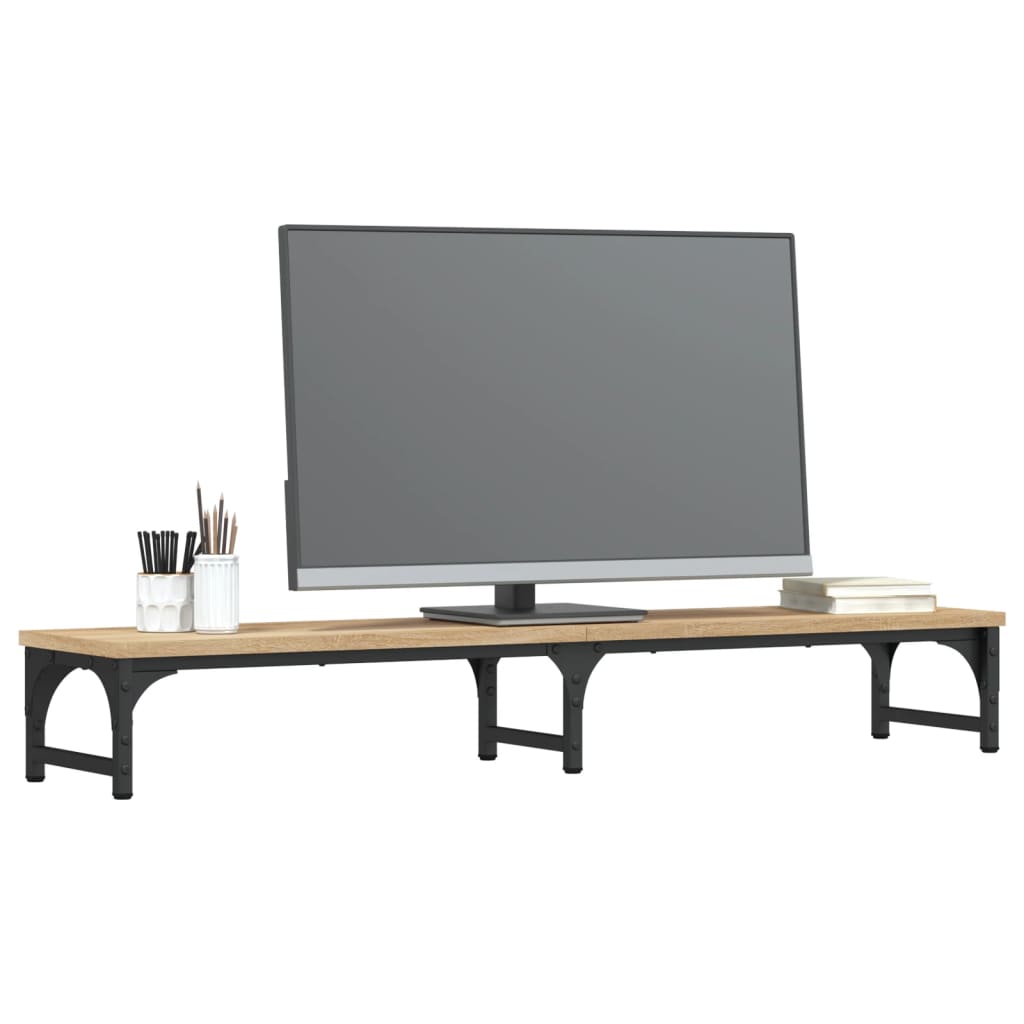 Monitor Stand Sonoma Oak 105x23x15.5 cm Engineered Wood