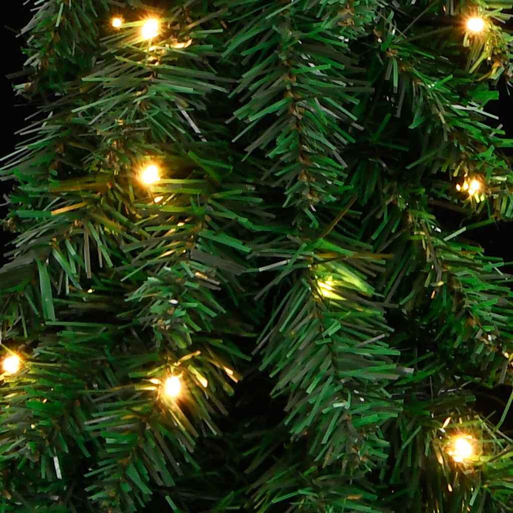 Artificial Pre-lit Christmas Tree with 100 LEDs 180 cm