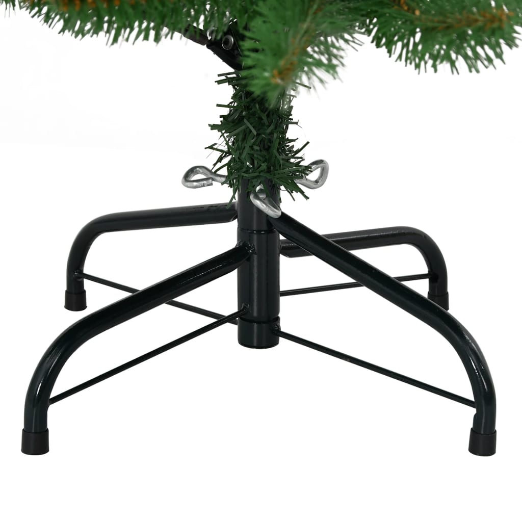 Artificial Hinged Christmas Tree with Stand Green 120 cm