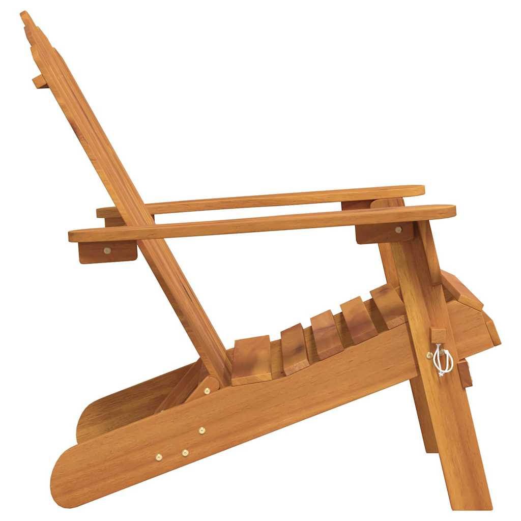 Garden Adirondack Chairs 2 pcs Solid Wood Acacia