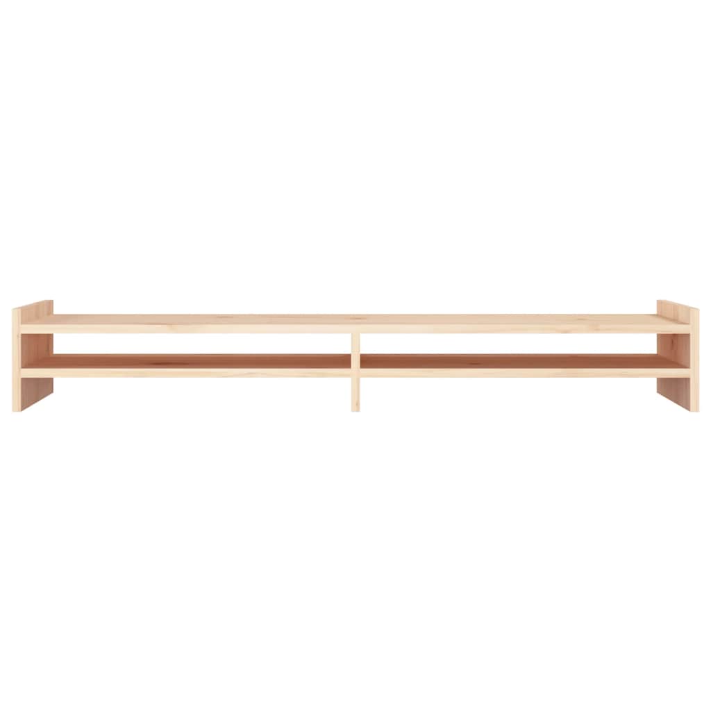 Monitor Stand 100x27x15 cm Solid Wood Pine