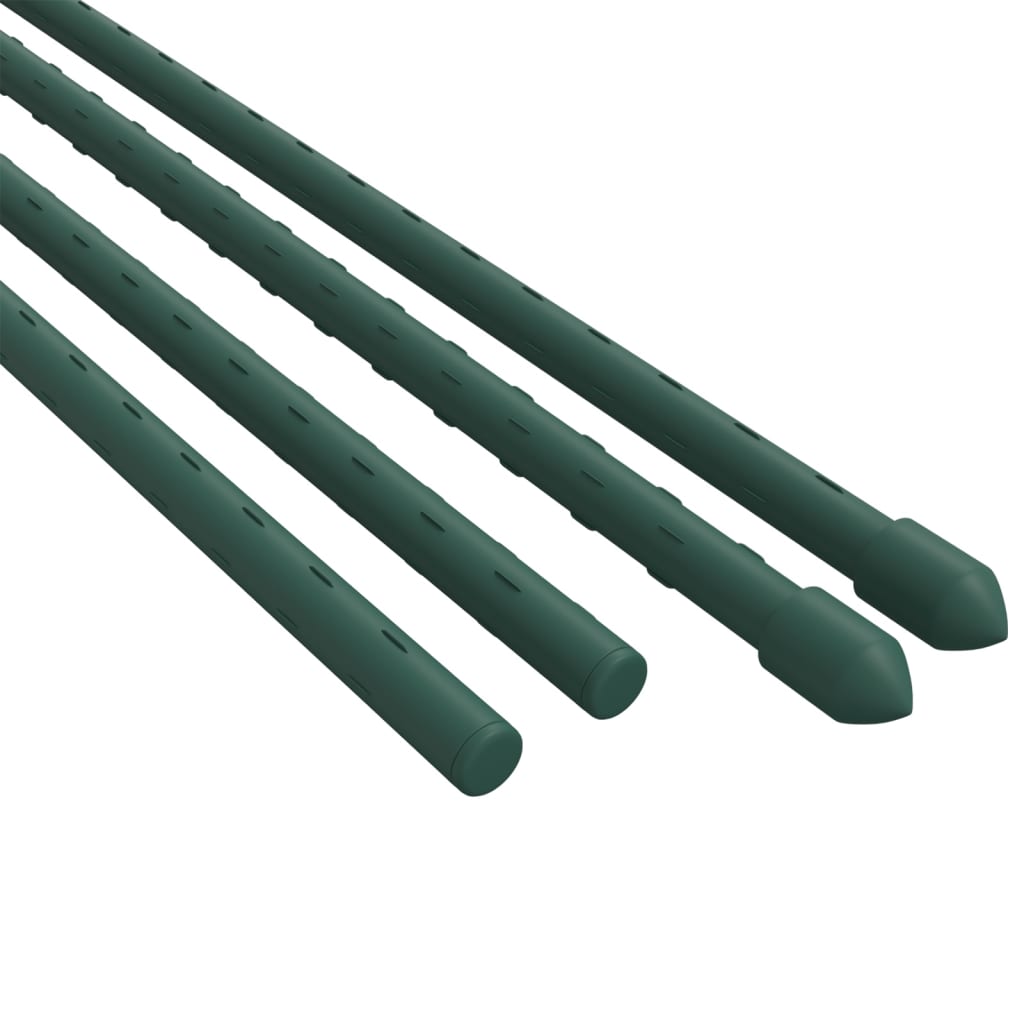 Garden Plant Stakes 30 pcs Green 180 cm Steel