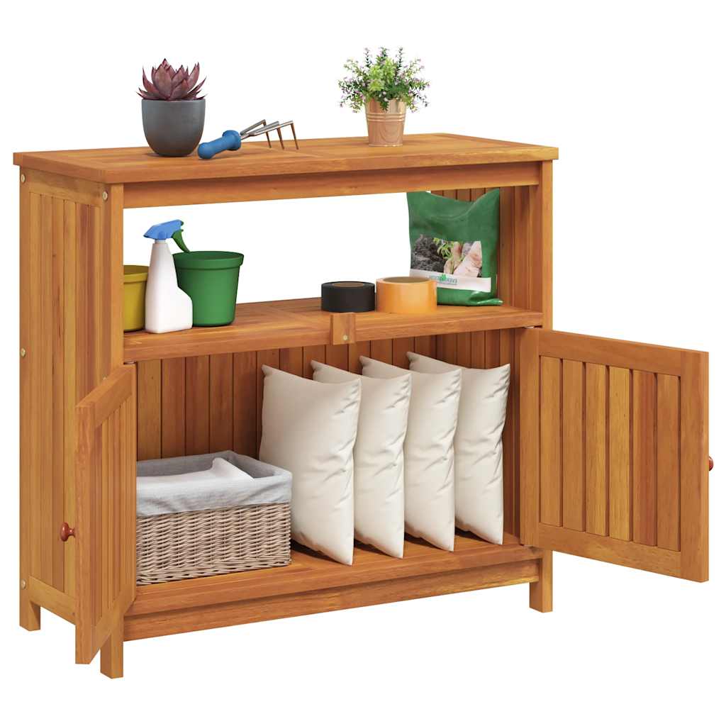 Garden Console Table 80x35x75 cm Solid Wood Acacia