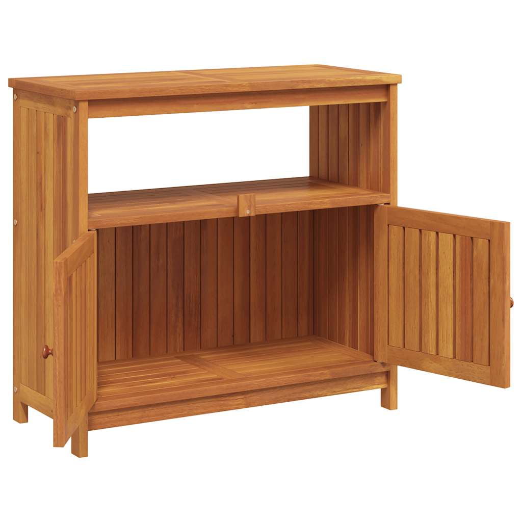Garden Console Table 80x35x75 cm Solid Wood Acacia