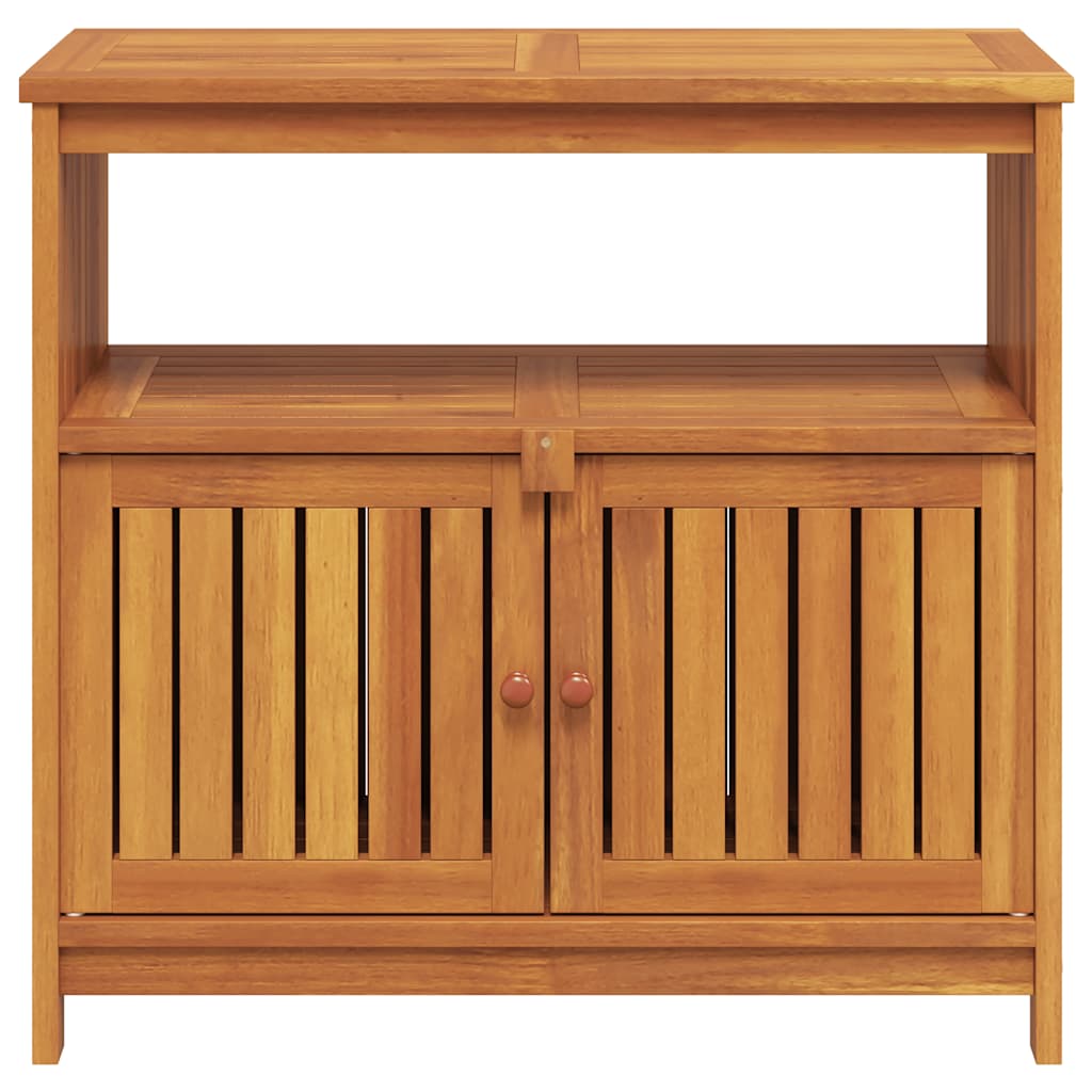 Garden Console Table 80x35x75 cm Solid Wood Acacia