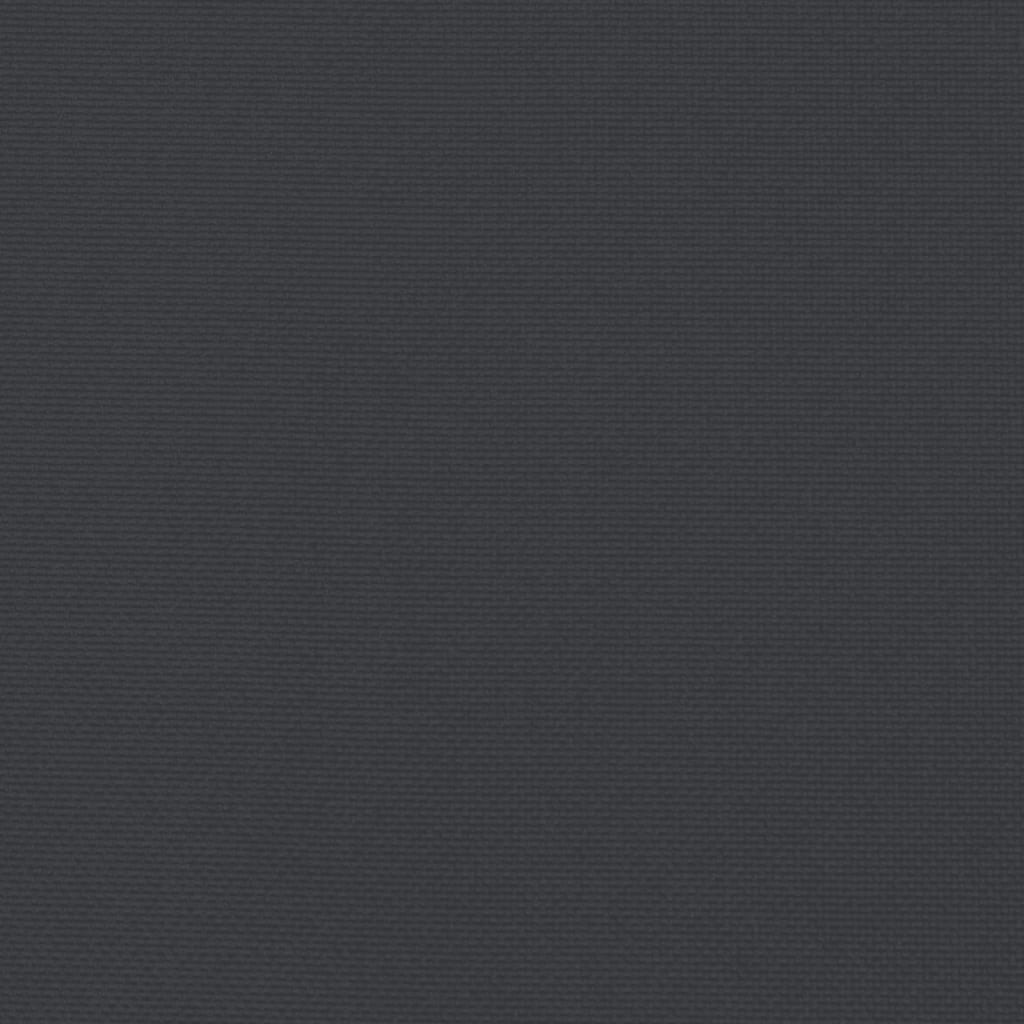 Garden Bench Cushions 2pcs Black 100x50x7 cm Oxford Fabric