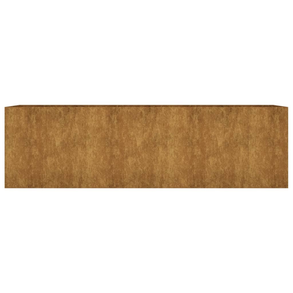 Garden Raised Bed 280x80x80 cm Corten Steel