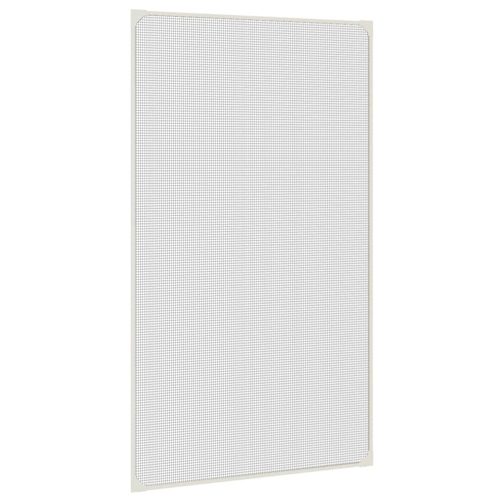 Magnetic Insect Screen for Windows White 80x140 cm