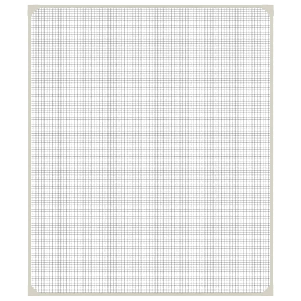 Magnetic Insect Screen for Windows White 100x120 cm