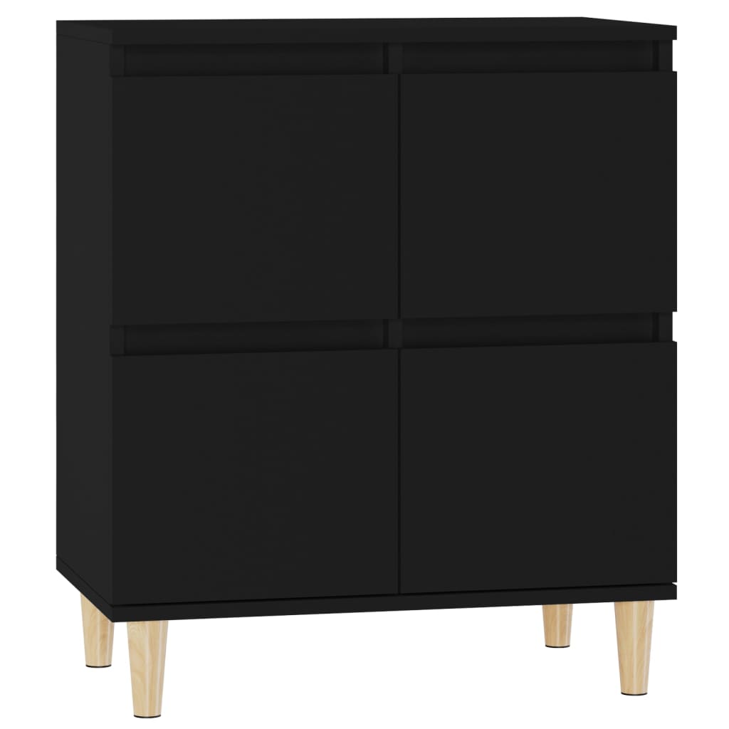 Sideboard Black 60x35x70 cm Engineered Wood