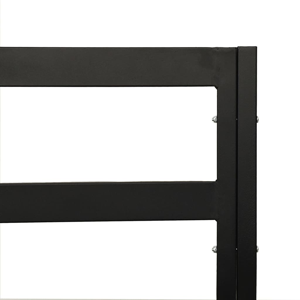 Garden Chairs with Grey Cushions 2 pcs 62x75x79 cm Steel