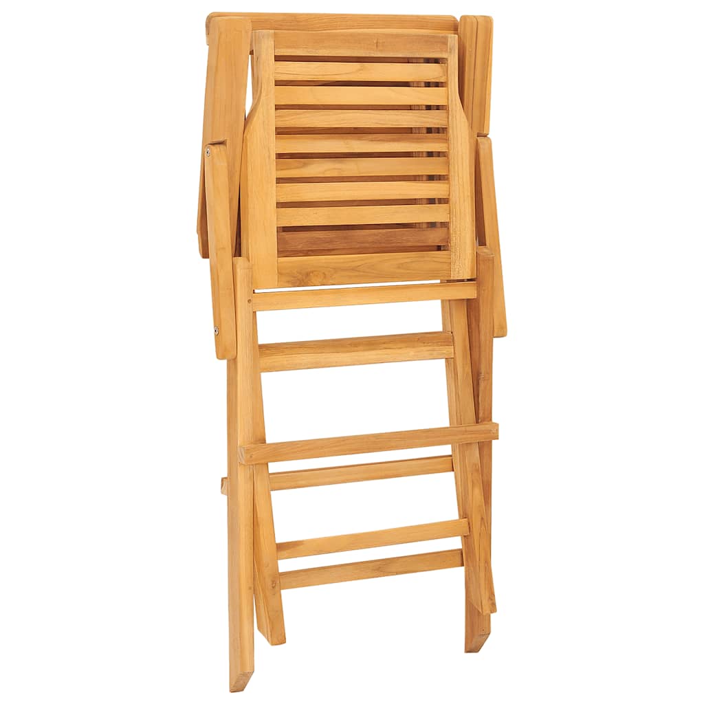 Folding Garden Chairs 4 pcs 56x63x90 cm Solid Wood Teak