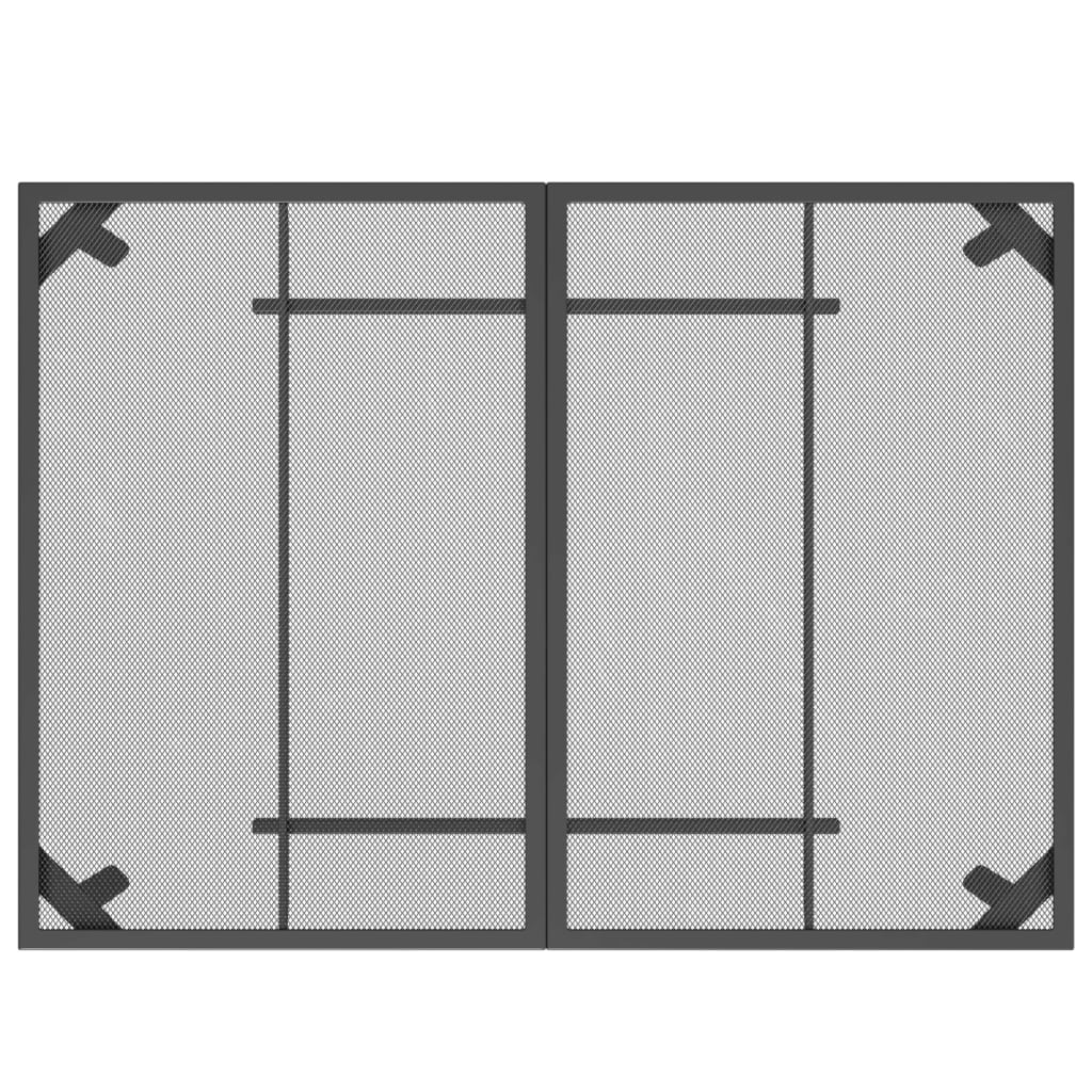 Garden Table Anthracite 110x80x72 cm Steel Mesh