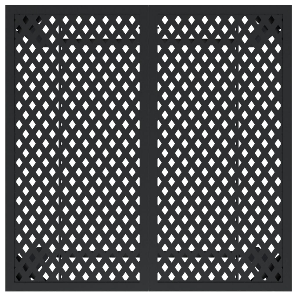 Garden Table Anthracite 80x80x72 cm Steel