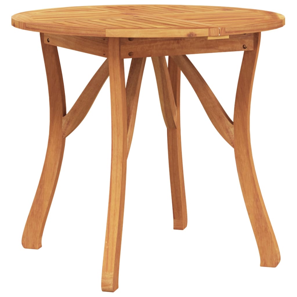 3 Piece Garden Dining Set Solid Wood Acacia