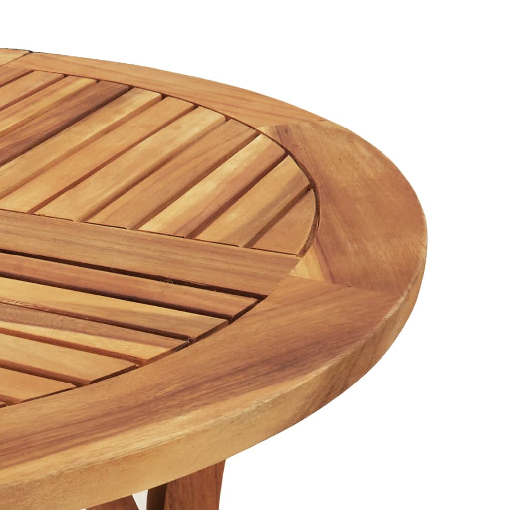 3 Piece Garden Dining Set Solid Wood Acacia