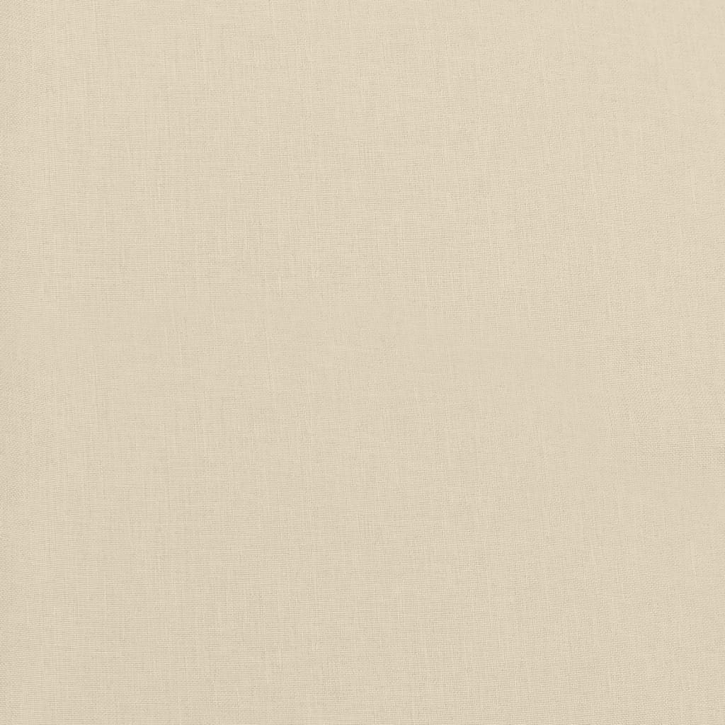 Garden Chair with Footstool Light Brown Poly Rattan