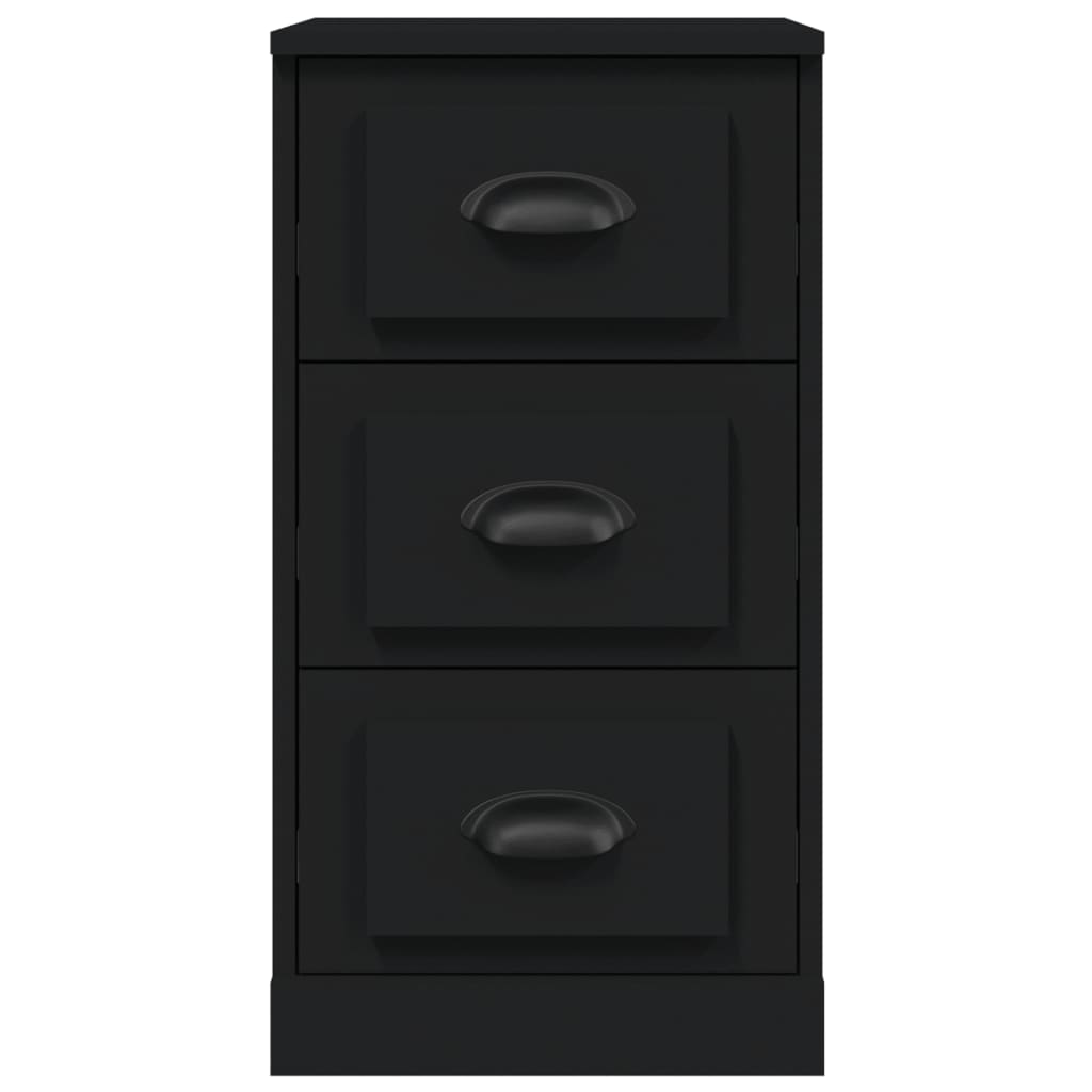 Sideboard Black 36x35.5x67.5 cm Engineered Wood