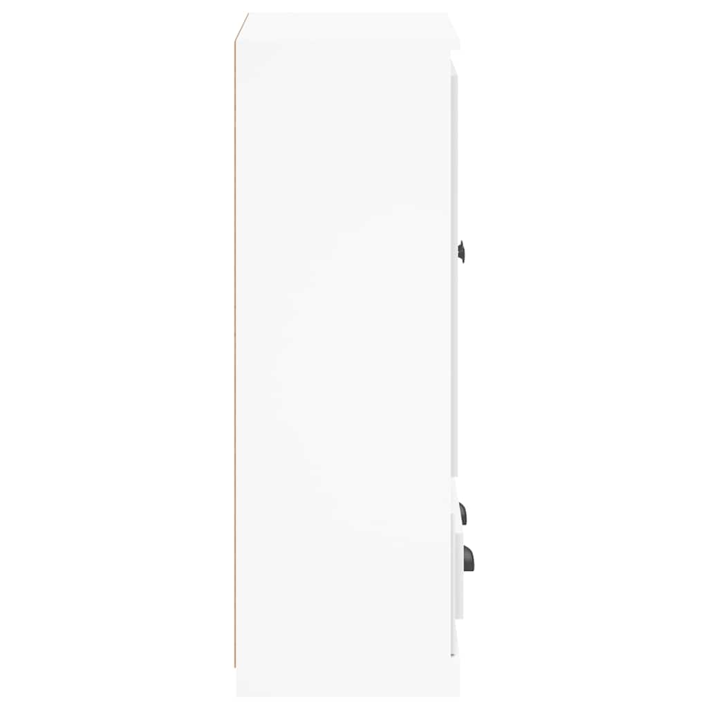 Highboard White 60x35.5x103.5 cm Engineered Wood