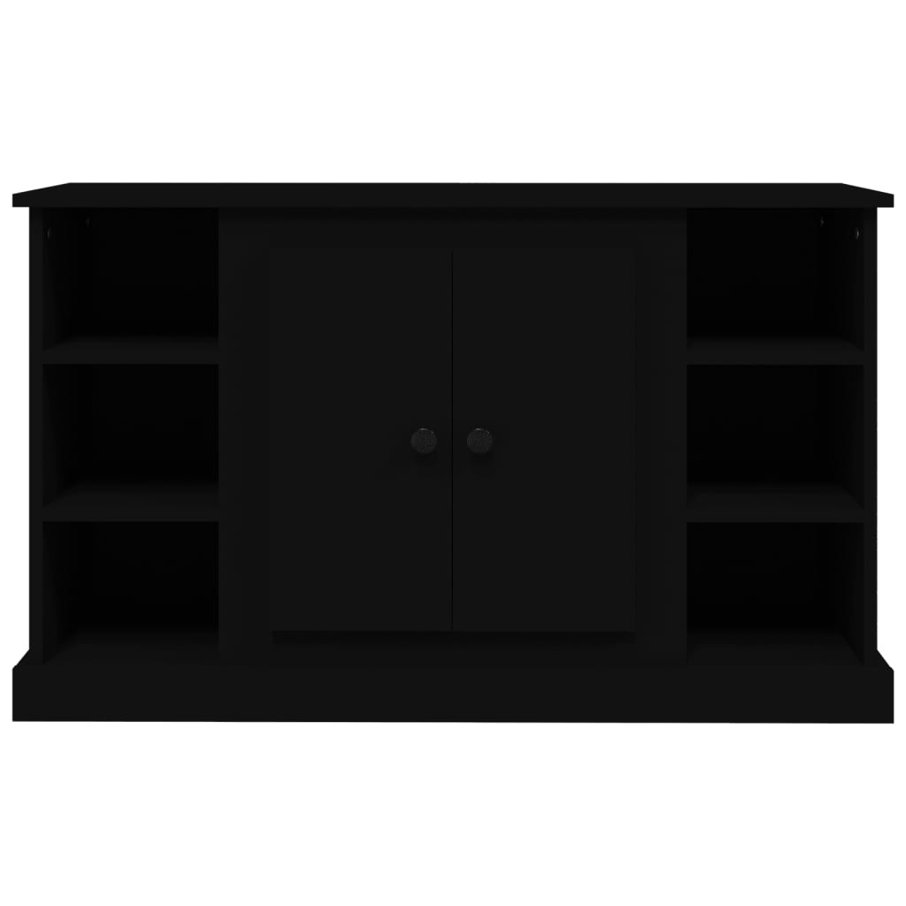 Sideboard Black 100x35.5x60 cm Engineered Wood