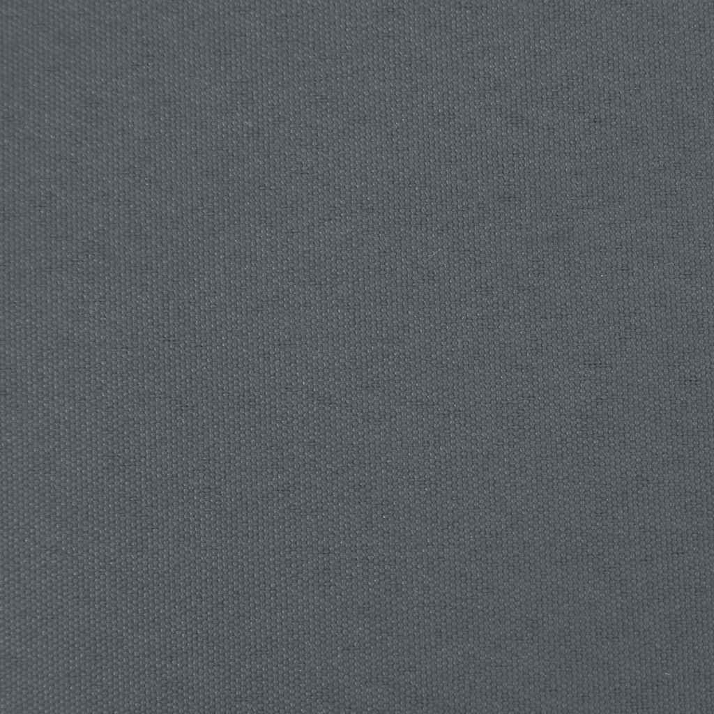 Garden Footstool with Cushion Black Solid Wood Pine